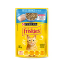 Ração Úmida Friskies Sachê Gatos | Sabor Peixe ao Molho 85g