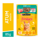 Ração Úmida Friskies Sachê Gatos | Sabor Atum ao Molho 85g
