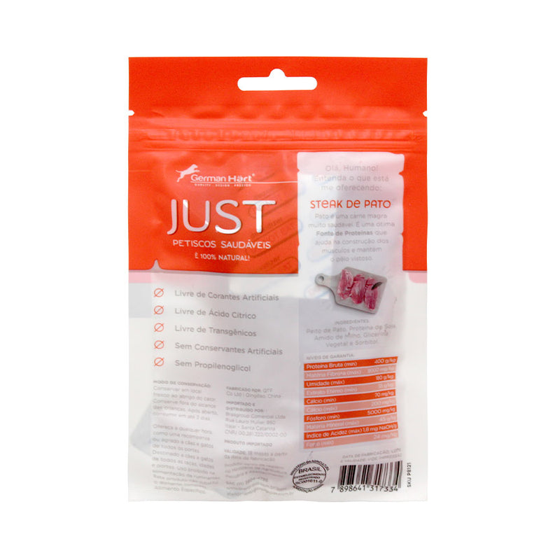 Petisco Just Steak de Pato | Cães e Gatos 55g