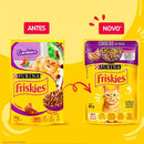 Ração Úmida Friskies Sachê Gatos | Sabor Cordeio ao Molho 85g