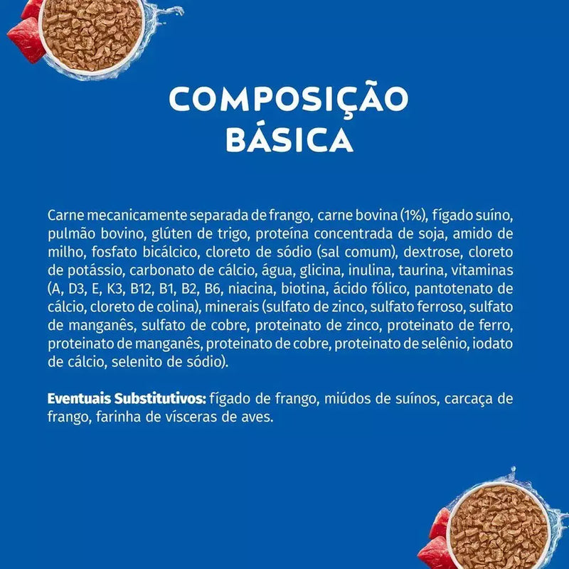 Ração Úmida Cat Chow Gatos | Sabor Carne 85g