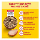 Ração Úmida Friskies Sachê Gatos | Sabor Peru ao Molho 85g