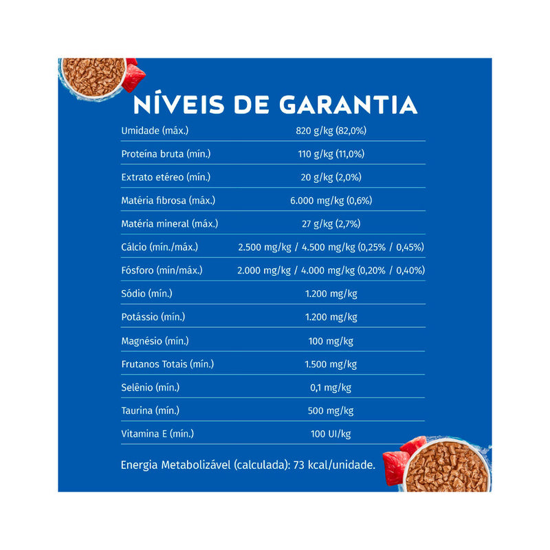 Ração Úmida Cat Chow Gatos Castrados | Sabor Carne 85g