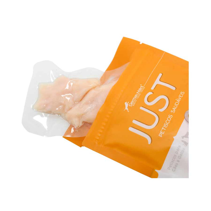 Petisco Just Peito de Frango Cozido | Cães e Gatos 55g