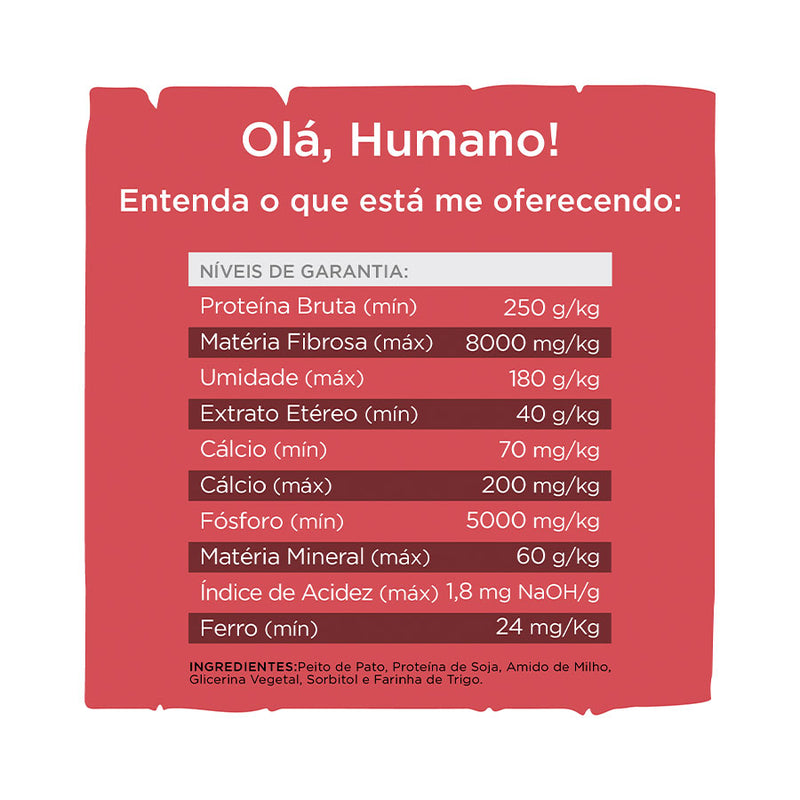 Petisco Just Cubos de Pato | Cães e Gatos 55g