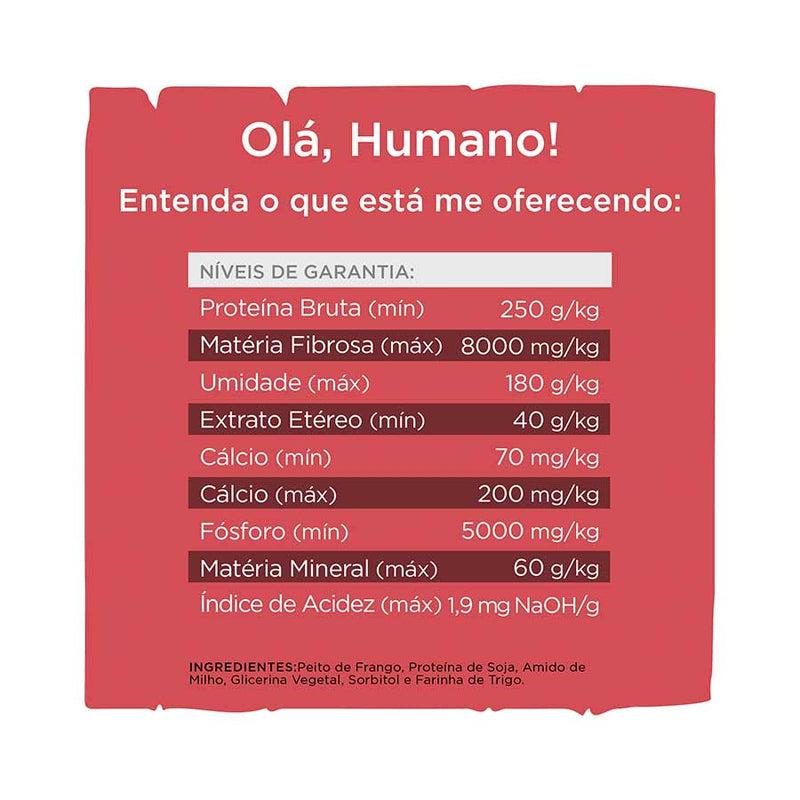 Petisco Just Cubos de Frango | Cães e Gatos 55g