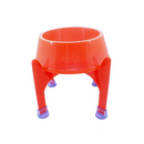 Comedouro LiloPety Com Suporte - Tamanho M | Cor Laranja