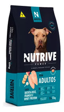 Ração Nutrive PowerFull - 15kg e 20kg | Sabor batata doce, frango e whey