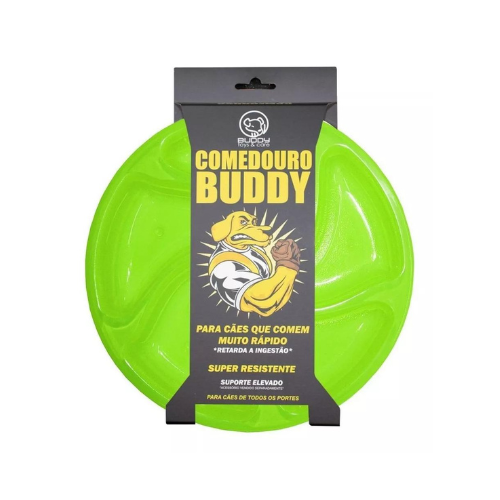 Comedouro Lento - Buddy Toys | Cor Verde