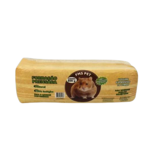 Forração Prensada - 800g | Hamster Natural