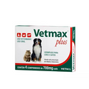 Vermífugo Vetmax Plus Para Cães E Gatos - 4 Comprimidos | 700mg Vetnil