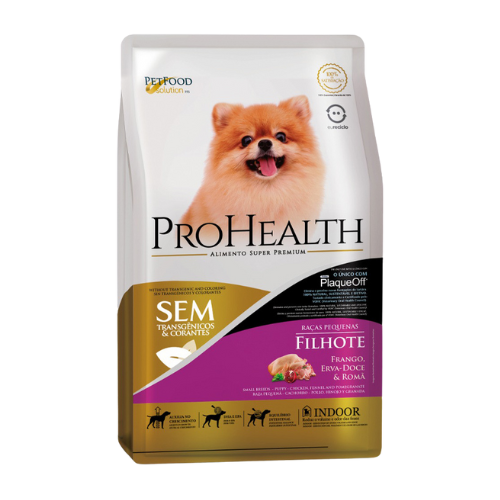 Ração Pro Health Raças Pequenas Filhote 2.5kg | Sabor Frango, Erva-doce & Romã