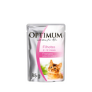 Ração Úmida Optimum Sachê Gatos Filhotes | Sabor Frango 85g