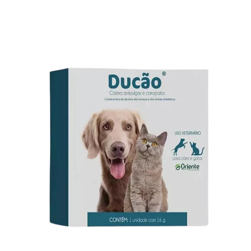 Coleira Ducão Antipulga | Cães e Gatos