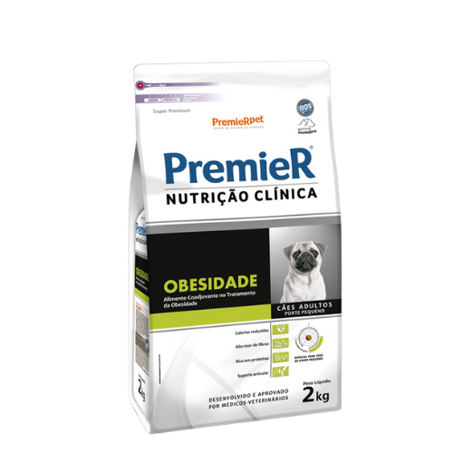 Ração Premier Nutrição Clínica Obesidade - 2kg | Cães Adultos