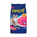 Granulado PipiCat Floral - 4.0kg | Areia Gatos