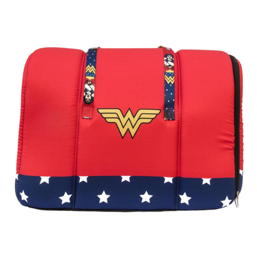 Bolsa para Transporte Cães e Gatos - Mulher Maravilha | Até 10kg