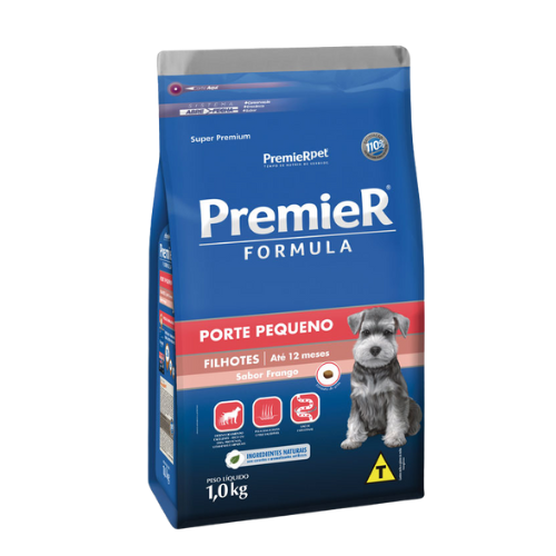 Ração Premier Formula  Filhotes - 1.0kg e 2.5kg | Sabor Frango