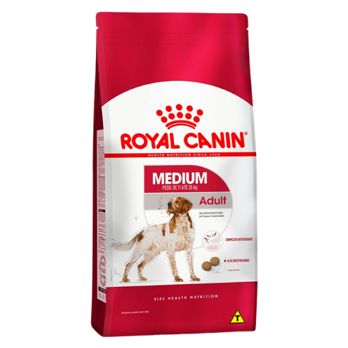 Ração Royal Canin Medium Adulto Porte Médio - 15kg