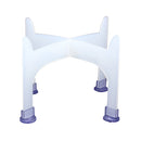 Comedouro Lilopety com Suporte - Tamanho M | Branco, Preto e Rosa