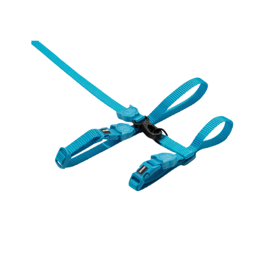 Peitoral com Guia Zee.Cat - Blue Led | Para Gatos