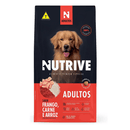 Ração Nutrive Cães Adultos - 15kg | Frango Carne e Arroz