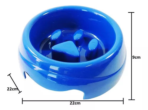 Comedouro Coma Melhor Azul - 1.000ml | Furacao Pet