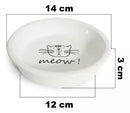 Comedouro Porcelana Meow! - 150ml | Pote de Comida