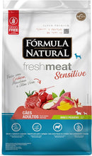 Ração Formula Natural FreshMeat Sensitive Mini e Pequeno - 1kg| Sabor cordeiro e mandioca