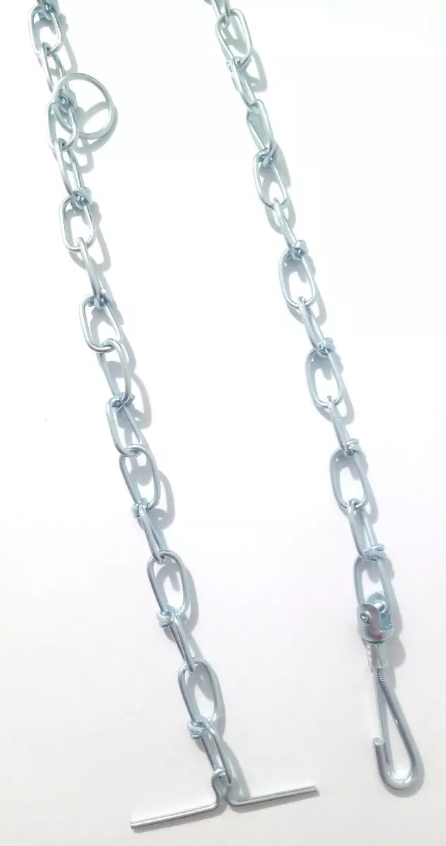 Corrente Guia Galvanizada - Cães e Gato 1.50M