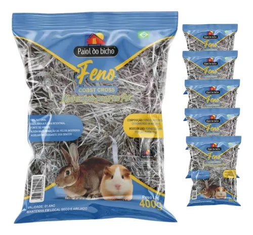 Feno Coast Cross - 400g | Paiol Do Bicho