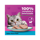Ração Úmida Whiskas Lata Gatos Adultos - 290g | Sabor Atum