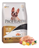 Ração Pro Health Raças Pequenas Castrado - 1.0kg | Sabor Frango, Batata Doce, Gengibre & Damasco