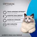 Ração Úmida Optimum Sachê Gatos Castrados | Sabor Salmão e Carne 85g