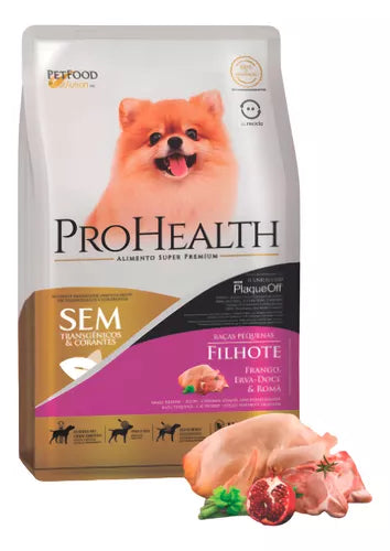 Ração Pro Health Raças Pequenas Filhote 2.5kg | Sabor Frango, Erva-doce & Romã
