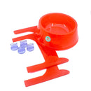 Comedouro LiloPety Com Suporte - Tamanho M | Cor Laranja