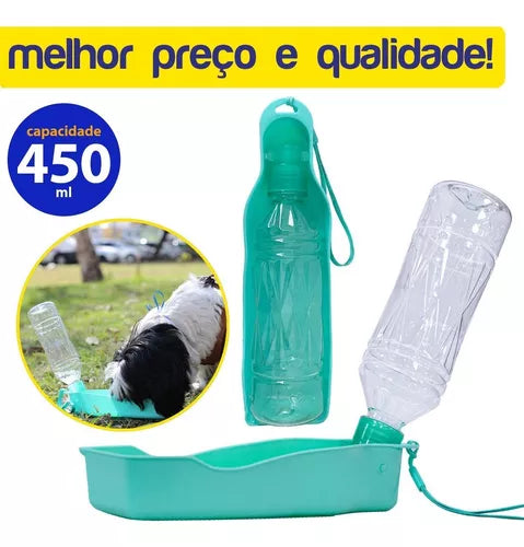 Bebedouro Plastico Portátil Drink - 450ml | ClubPet