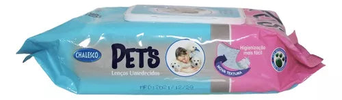Lenços Umedecidos Chalesco - 80 Unidades