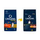 Ração Origens Cães Adultos - 3kg | Sabor Frango e Cereais