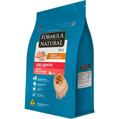 Ração Formula Natural Pro Adultos Mini e Pequenos - 1kg | Sabor Frango e Arroz