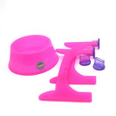 Comedouro Lilo Pet Com Suporte - Tamanho P | Rosa