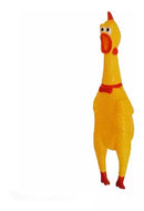 Frango Galinha Borracha Para Morder Brinquedo - 30cm | Cães Pet