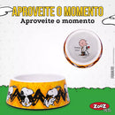 Comedouro Snoopy Charlie Brown - Amarelo M | 16cm X 6cm 450ml
