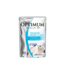 Ração Úmida Optimum Sachê Gatos Adultos| Sabor Frango 85g