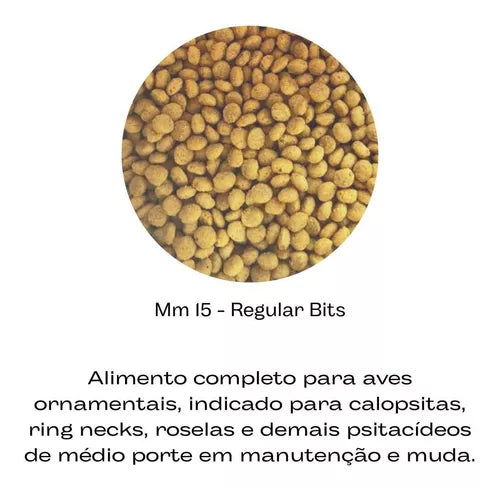 Ração Megazoo Extrusada 600g | Papagaios Regular