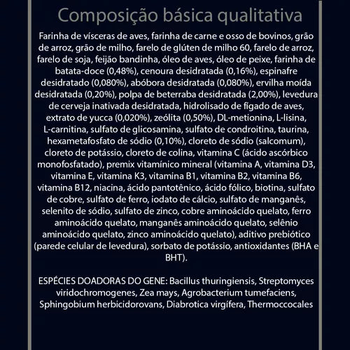 Ração Nutrive Select - 15kg  | Ssabor frango e arroz