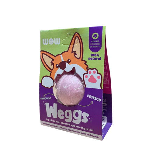 Petisco Natural Wow Pet Food Weggs | Diversos Sabores