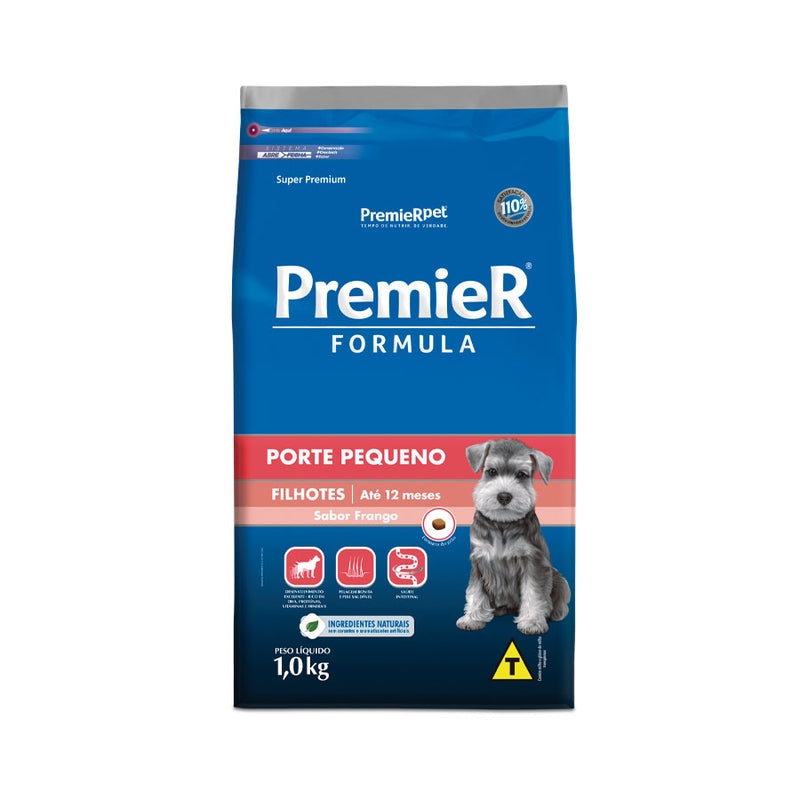 Ração Premier Formula  Filhotes - 1.0kg e 2.5kg | Sabor Frango