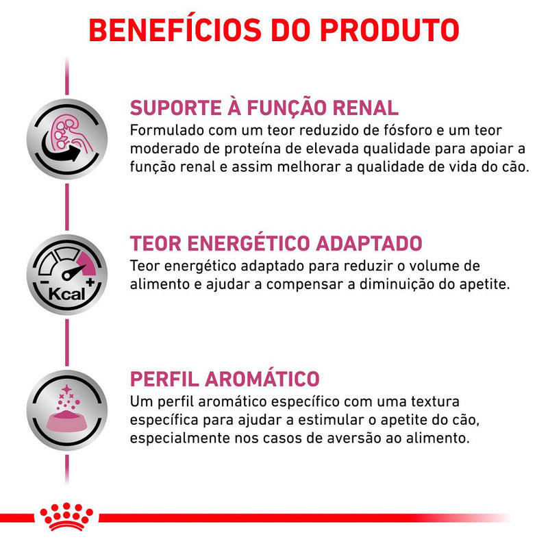 Ração Royal Canin Veterinary Diet Renal - 2.0kg | Insuficiência Renal Crônica
