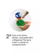 Brinquedo Plástico Dispenser Toy para Gatos - 7cm | ClubPet